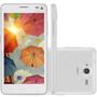 Imagem de Smartphone Multilaser MS50 Colors 3G, Quad Core, 8MP, 16GB, Dual Chip, Branco - NB221