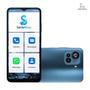 Imagem de Smartphone para Idosos 128GB 4GB RAM, Tela 6.5 Grande, Fácil de Usar, com Acessórios Celular