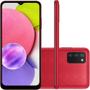 Imagem de Smartphone Samsung Galaxy A03S 64GB 4GB RAM 4G Wi-Fi Câmera Tripla + Selfie 5MP Tela 6.5" Vermelho