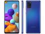 Imagem de Smartphone Samsung Galaxy A21s 64GB Azul 4G - 4GB RAM 6,5” Câm. Quádrupla + Selfie 13MP