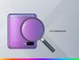 Imagem de Smartphone Samsung Galaxy Z Flip 256GB - Ultravioleta 8GB RAM 6,7” Câm. Dupla + Selfie 10MP