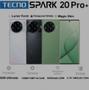 Imagem de Smartphone Tecno Spark 20 Pro Plus 256 Gb Preto 8 Gb Ram