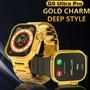 Imagem de Smartwatch G9 Gold Ultra Pro Serie 9 Relogio Inteligente Bluetooth Chamada
