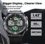 Imagem de Smartwatch Haylou Watch R8 Amoled 1.43 Chamadas Bluetooth 3Atm Carregamento s/ fio