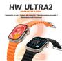 Imagem de Smartwatch Hw Ultra 2 Com Chat Gpt 7 Pulseiras + Case Gps Esportes Academia Fitness Notificações NFE