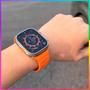Imagem de Smartwatch Hw Ultra 2 Laranja Lançamento Com Chat Gpt 7 Pulseiras Original Envio Já