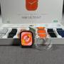 Imagem de Smartwatch Hw Ultra2 Laranja NFC Faz Ligações Bluetooth com Vida Saudável