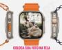 Imagem de Smartwatch Hw9 Ultra Max Laranja Series 9 Lançamento Tela Amoled Gps