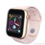 Imagem de Smartwatch Ios Relógio Inteligente Bluetooth 3.0 Câmera Rosa