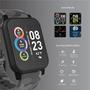 Imagem de Smartwatch iTech Fusion 2 S com fones de ouvido sem fio, frequência cardíaca, contador de passos, monitor de sono, mensagem, IP67 resistente à água unissex, tela sensível ao toque, compatível com iPhone e Android (camuflagem cinza)