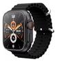 Imagem de Smartwatch Kit Hw9 Ultra Max C/2 Pulseira Extra Pelicula Tela Amoled Lançamento 49mm Serie 9