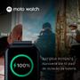Imagem de Smartwatch Moto Watch 70 Tela LCD de 1,69” Frequência Cardíaca e HRM - Preto