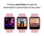 Imagem de Smartwatch Relógio Inteligente Digital Feminino Rosa