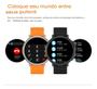 Imagem de Smartwatch Relógio Inteligente Laranja Feminino e Masculino Original Nota Fiscal Lançamento