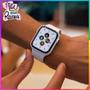 Imagem de Smartwatch Relógio Presente para Mãe Inteligente SW Serie 9 Branco Bluetooth Masculino Feminino