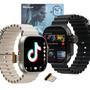 Imagem de Smartwatch Relógio Ultra 3 Ai 5G Microwear chip GPS 6gb + 4 puls Serie 10