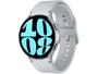 Smartwatch Samsung Watch6 BT 44mm Prata 16GB Bluetooth Imagem de Smartwatch Samsung Watch6 BT 44mm Prata 16GB Bluetooth