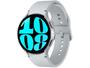 Smartwatch Samsung Watch6 LTE 44mm Prata 16GB Bluetooth Imagem de Smartwatch Samsung Watch6 LTE 44mm Prata 16GB Bluetooth