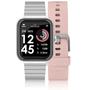 Imagem de Smartwatch Technos Connect MAX Prata e Rosa - TMAXAK/C7K