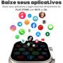 Imagem de  Smartwatch Ultra 5G Sistema Android 64GB Chip Câmera Integrada Celular de pulso WiFi 49mm 2025 4 Pulseiras