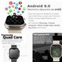 Imagem de  Smartwatch Ultra 5G Sistema Android 64GB Chip Câmera Integrada Celular de pulso WiFi 49mm 2025 4 Pulseiras