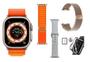 Imagem de Smartwatch Ultra Serie 8 45mm Lançamento Tela Infinita Nfc Original Induçao Kit Hw8 Ultra C/Nf