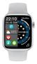 Imagem de Smartwatch W37 pro Series 7 com Tela Infinita de 1.75 Prata + Pulseira Milanese