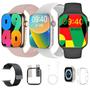 Imagem de Smartwatch W59 Mini Relogio P/Pulso Fino Original C/2 Pulseira Pelicula Case Android iOS Bluetooth