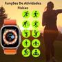 Imagem de Smartwatch W69+ Ultra Vida Saudável Resistente à Água com NFC