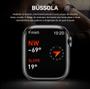 Imagem de Smartwatch Watch HW9 PRO 2 Branco Amoled 3 pulseiras NFC assistente de vóz Chat GPT e GPS relógio inteligente corrida mo