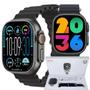 Imagem de Smartwatch Wearmax W69+ Plus Gen 2 AMOLED NFC com Assistente IA e Chat GPT  2 Pulseiras, Lançamento 2024