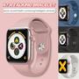 Imagem de Smartwatch X7 Inicie e Receba Chamadas- Wats App - Rosa