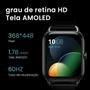 Imagem de  Smartwatch XiaomiMi Haylou RS4 Plus Tela Amoled Pulseira Extra A Prova Dagua