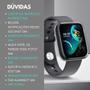 Imagem de Smartwatch Y8 com Fone Bluetooth  Conectividade e Estilo para Android e iOS  Monitoramento de Saúde e Fitness