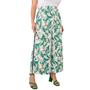 Imagem de Sml Fashion Calça Pantacourt Plus Size Estampada Com Listra Lateral