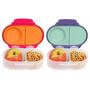 Imagem de Snack Box b.box para Crianças - 360ml, 2 Compartimentos (Pacote com 2)