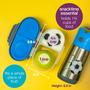 Imagem de Snack Box b.box para Crianças - 360ml, 2 Compartimentos (Pacote com 2)