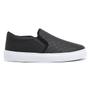 Imagem de Sneaker Slip On Feminino Tênis Casual Versátil Sola Alta Flat Emborrachada Confortável Leve