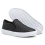 Imagem de Sneaker Slip On Feminino Tênis Casual Versátil Sola Alta Flat Emborrachada Confortável Leve