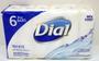 Imagem de Soap Dial White, antibacteriano, 4 onças, 6 barras