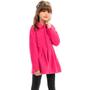 Imagem de Sobretudo Infantil Menina Casaco Inverno Soft Plush Forrado