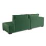 Imagem de Sofá 2 3 4 Lugares Modulado Almofada Solta Molas Istambul BD Suede Verde 2,7m