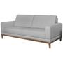 Imagem de Sofa 2 Lugares 160 cm Crons Linho Cinza Vazzano