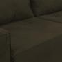 Imagem de Sofá 2 Lugares 1,80M Onix Suede Herrero Cor:Preto