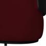 Imagem de Sofá 2 Lugares Beatriz com Composê material sintético Preto Suede Bordo - Vallisa Decor