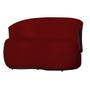 Imagem de Sofá 2 Lugares Beatriz com Composê material sintético Preto Suede Vermelho - Vallisa Decor