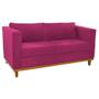 Imagem de Sofá 2 Lugares Europa Suede Pink AM Decor