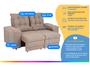Sofá 2 Lugares Retrátil Reclinável Suede Phormatta Colômbia SMP Imagem de Sofá 2 Lugares Retrátil Reclinável Suede Phormatta Colômbia SMP