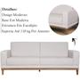 Imagem de Sofa 3 Lugares 180 cm Crons Linho Bege Vazzano