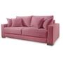 Imagem de Sofá 3 Lugares Fixo Living Hotello Suede Rose 2,00m